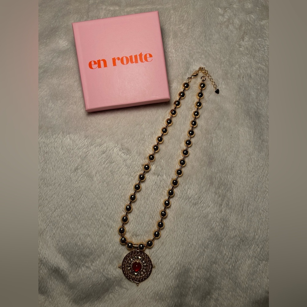 Carnelian stone necklace 🐦‍🔥 - Picture 2 of 2